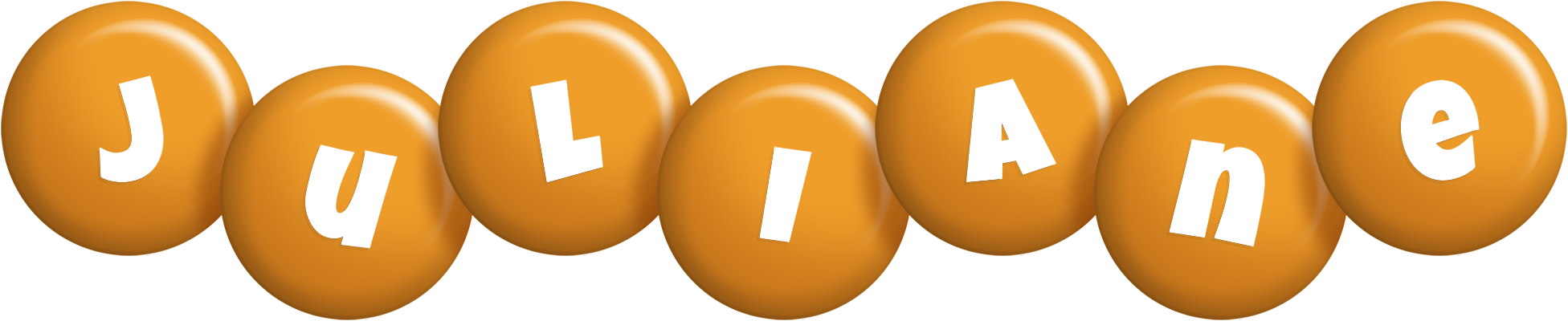 Juliane candy-orange logo