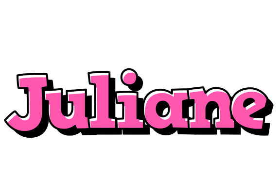 Juliane girlish logo