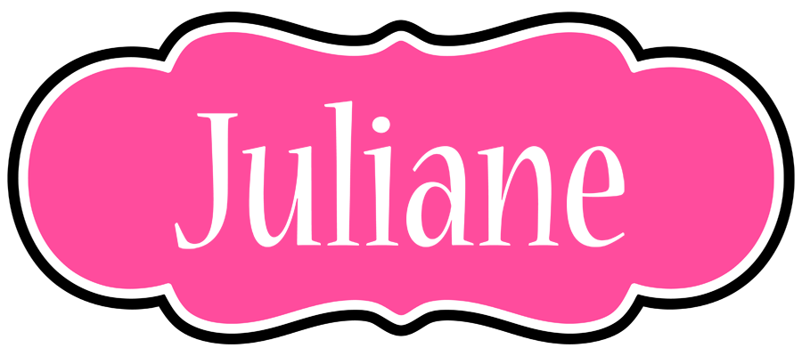 Juliane invitation logo