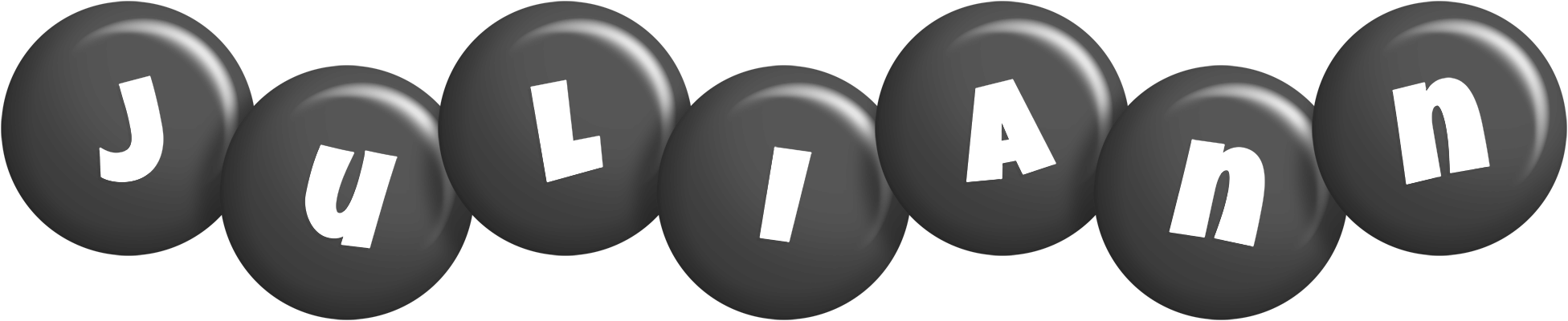 Juliann candy-black logo