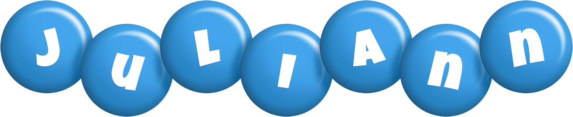 Juliann candy-blue logo