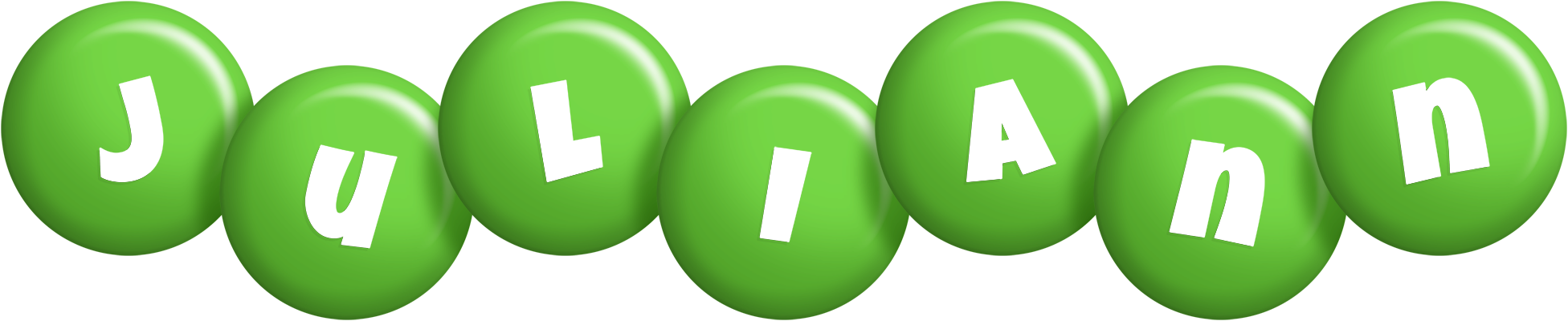 Juliann candy-green logo