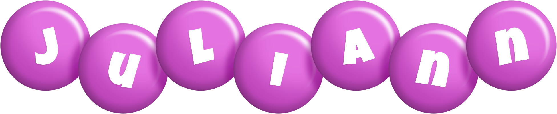 Juliann candy-purple logo