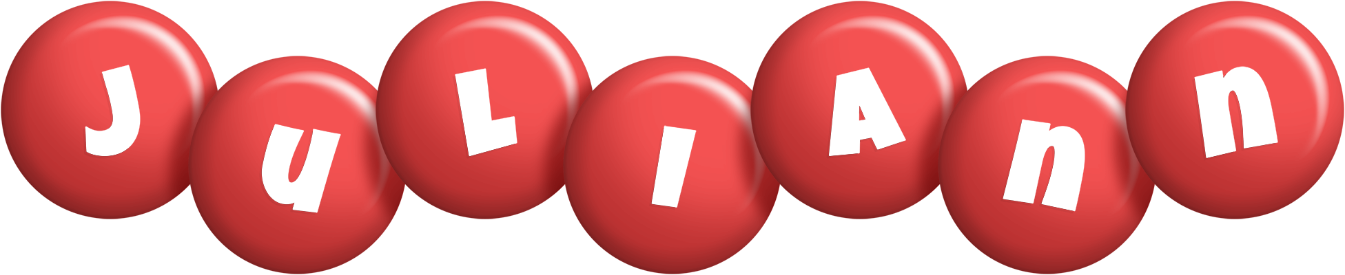 Juliann candy-red logo