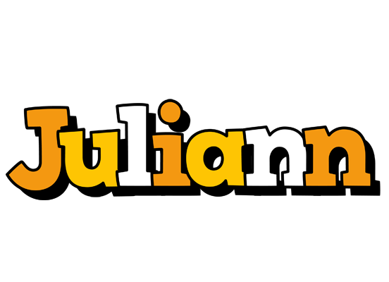 Juliann cartoon logo