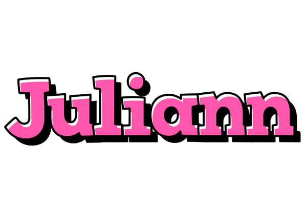 Juliann girlish logo