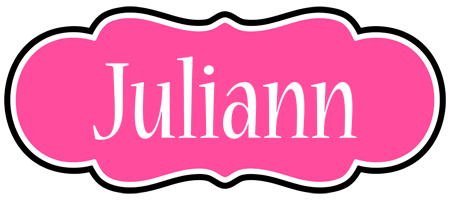 Juliann invitation logo