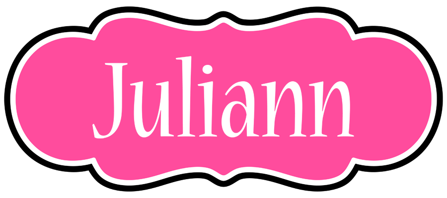 Juliann invitation logo