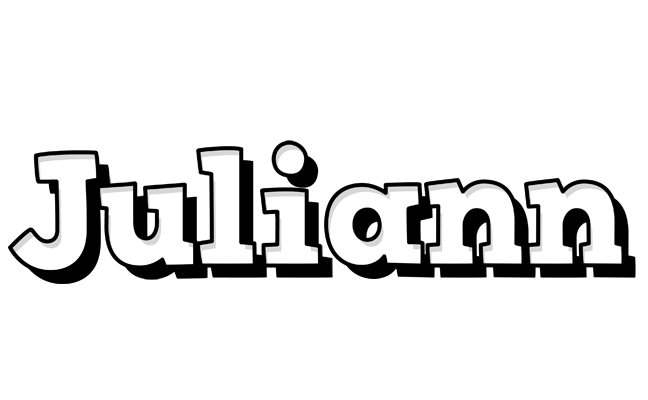 Juliann snowing logo