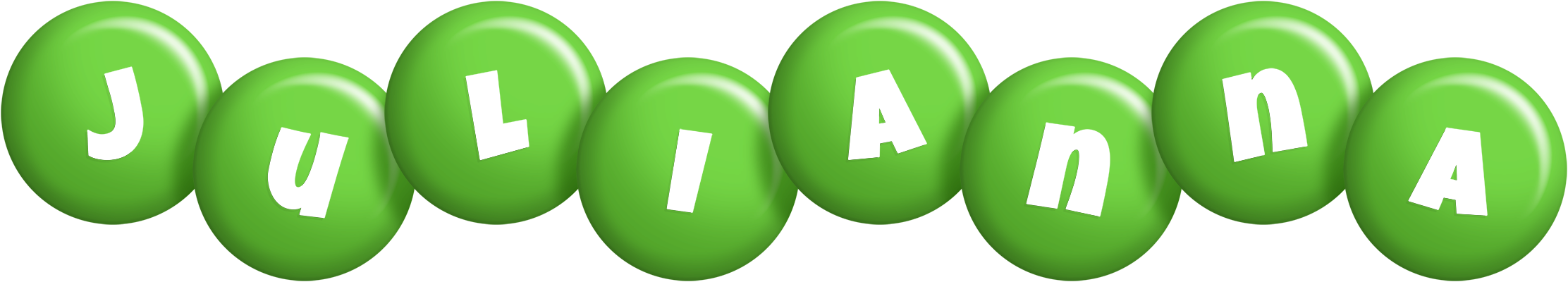 Julianna candy-green logo