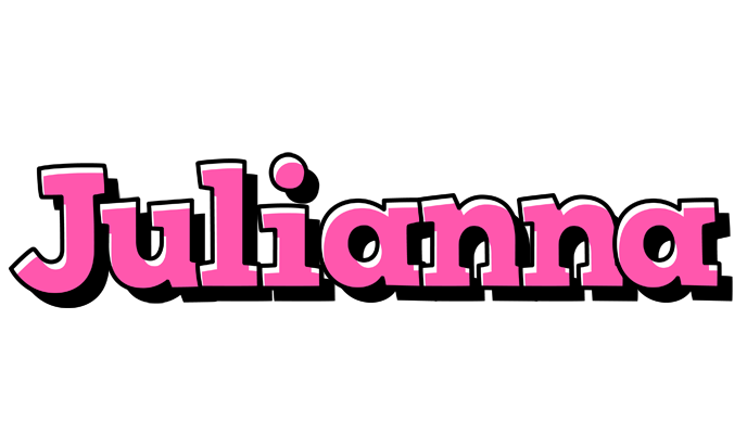 Julianna girlish logo