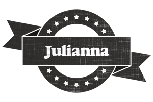 Julianna grunge logo