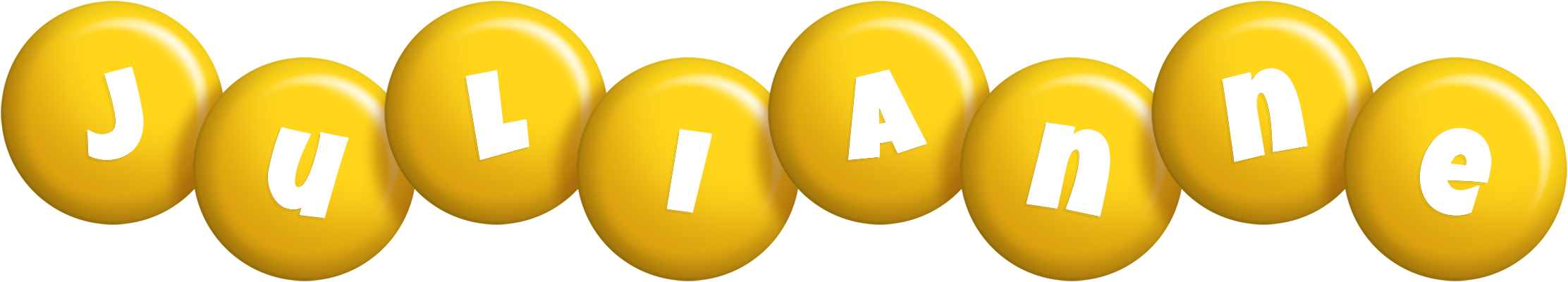 Julianne candy-yellow logo