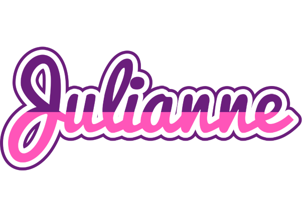 Julianne cheerful logo