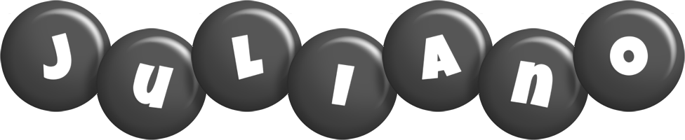 Juliano candy-black logo