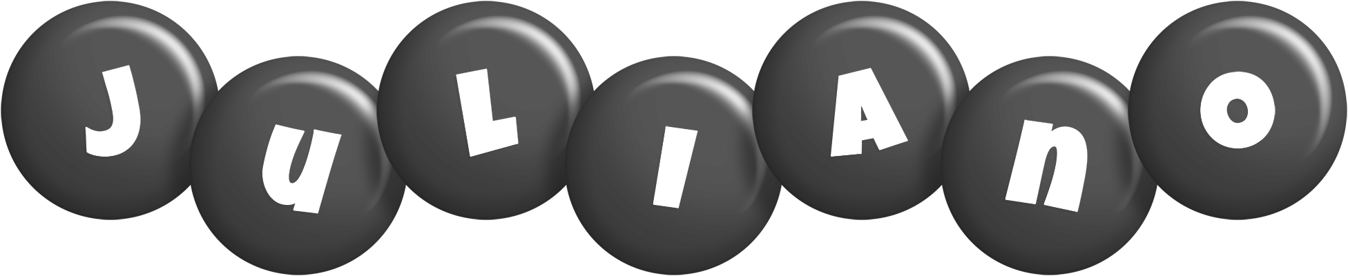 Juliano candy-black logo