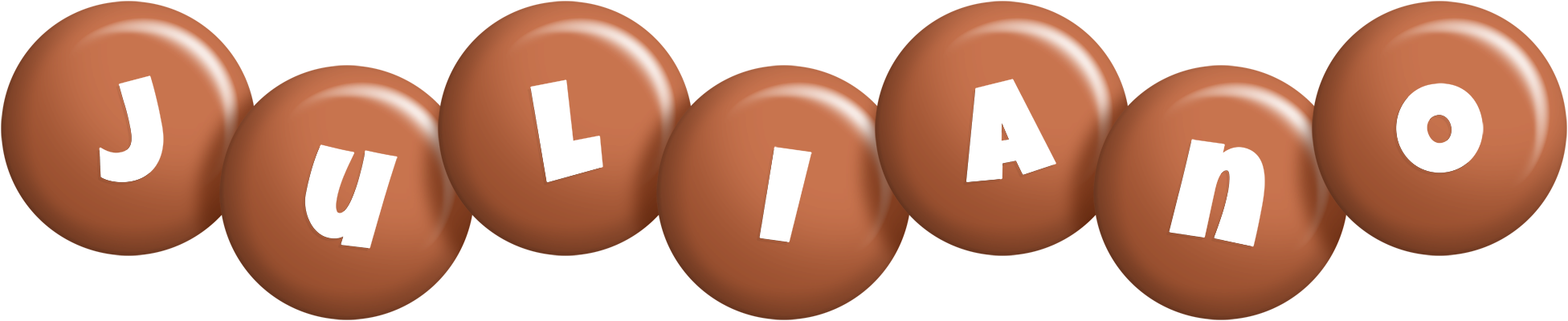 Juliano candy-brown logo