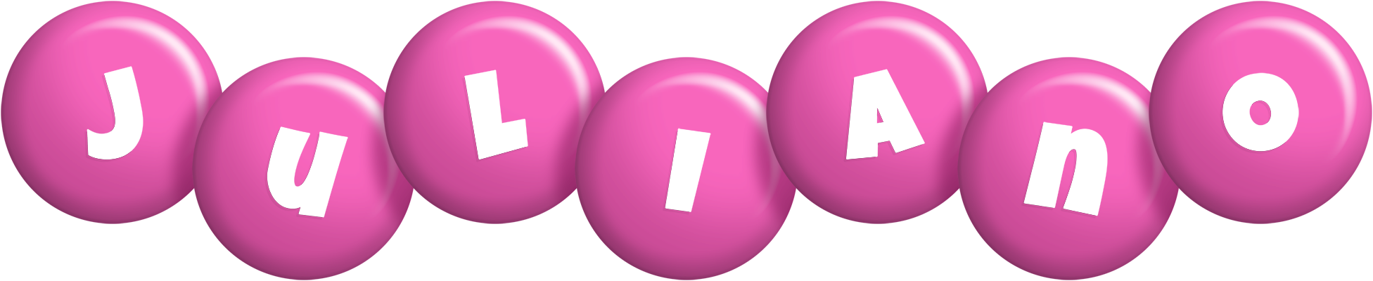 Juliano candy-pink logo
