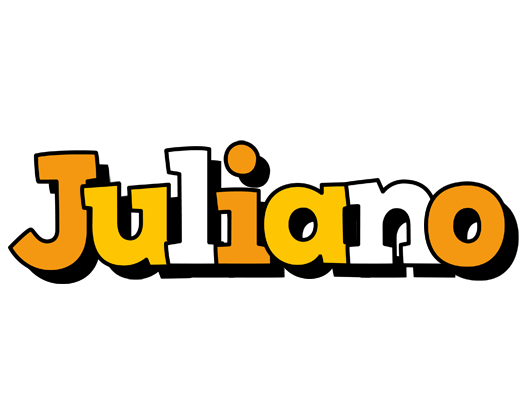 Juliano cartoon logo