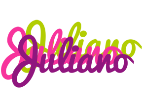 Juliano flowers logo