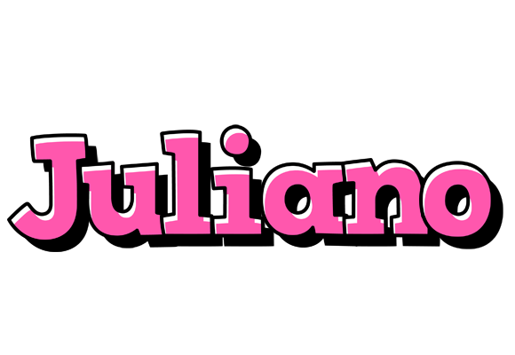 Juliano girlish logo