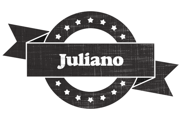 Juliano grunge logo