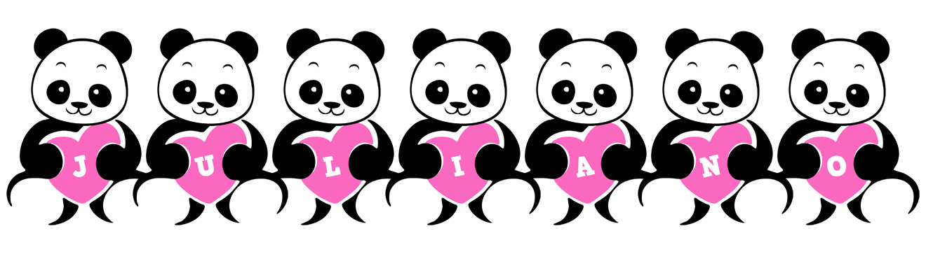Juliano love-panda logo