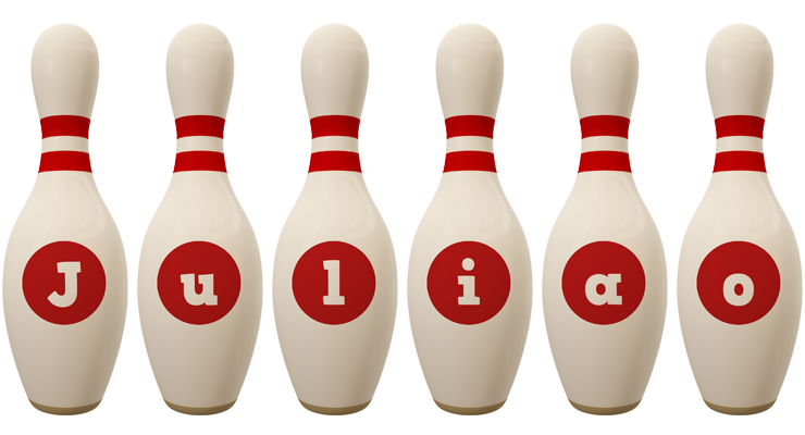 Juliao bowling-pin logo