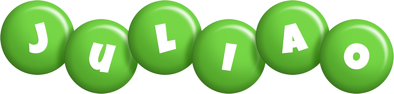 Juliao candy-green logo