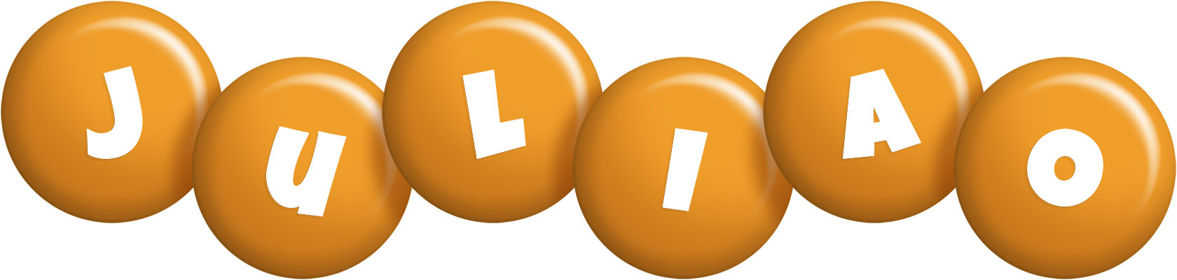 Juliao candy-orange logo
