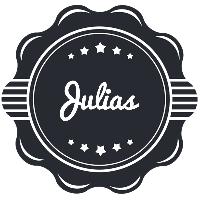 Julias badge logo