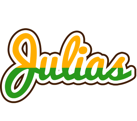 Julias banana logo