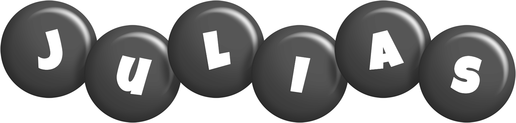 Julias candy-black logo
