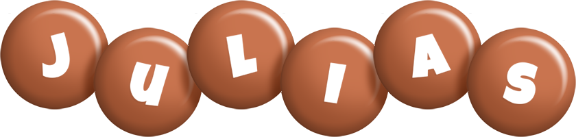 Julias candy-brown logo
