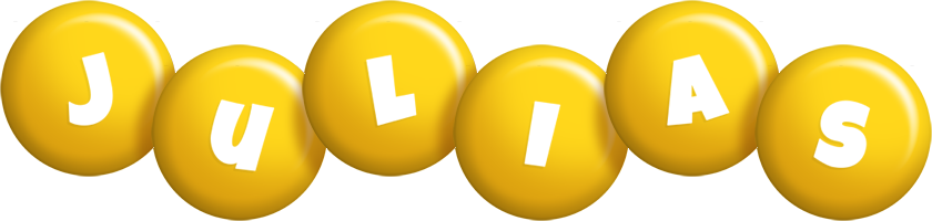 Julias candy-yellow logo