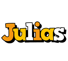 Julias cartoon logo