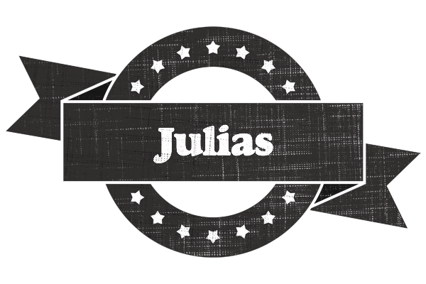 Julias grunge logo