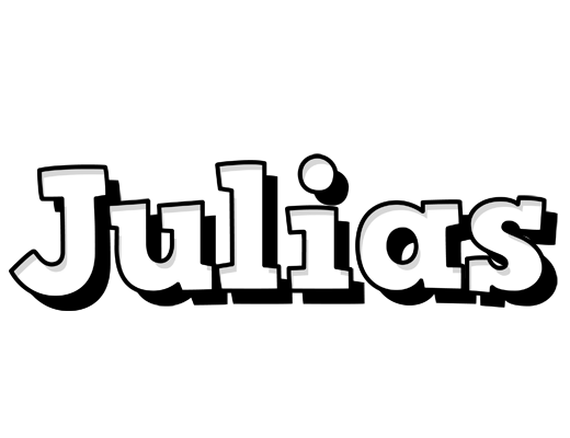 Julias snowing logo