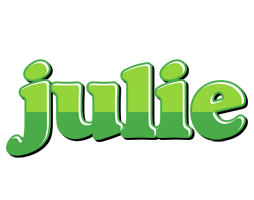 Julie apple logo