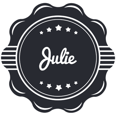 Julie badge logo