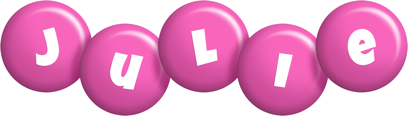 Julie candy-pink logo