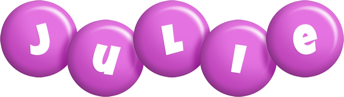 Julie candy-purple logo