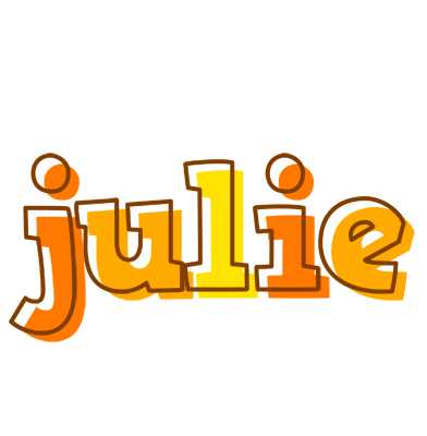 Julie desert logo