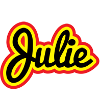 Julie flaming logo