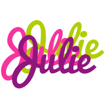 Julie flowers logo