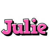 Julie girlish logo