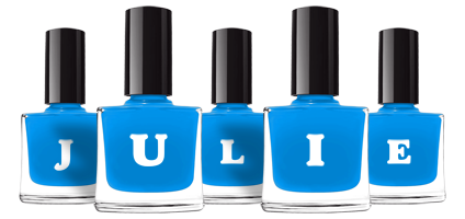 Julie glossy logo