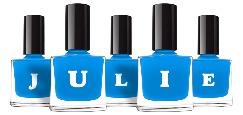 Julie glossy logo