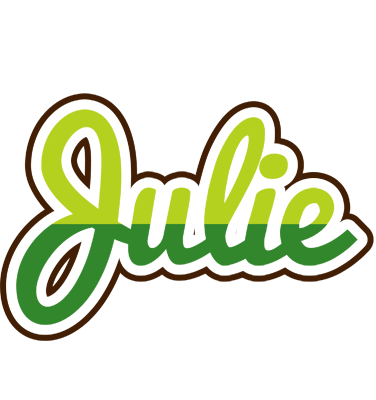 Julie golfing logo