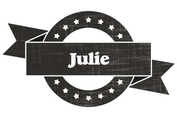 Julie grunge logo